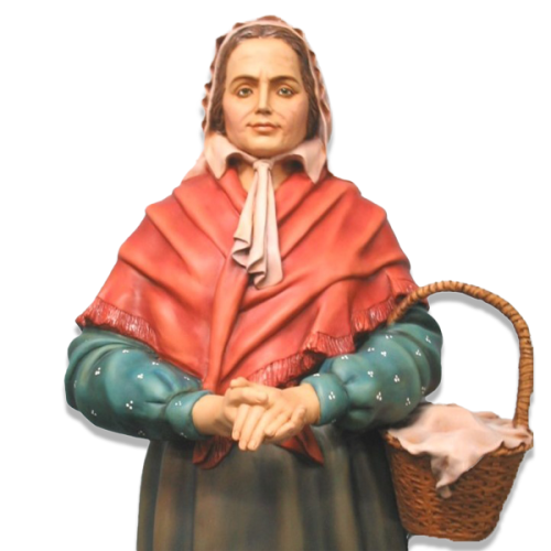Sculptures of saints